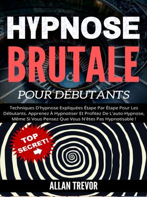 cover image of Hypnose Brutale Pour Les Débutants